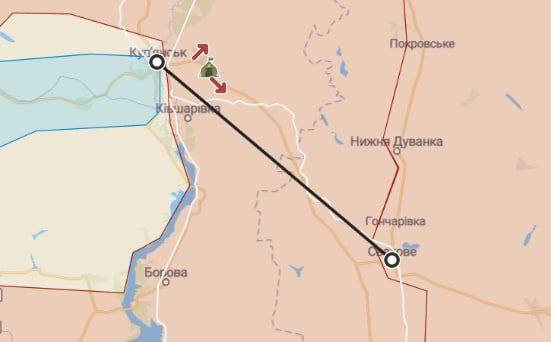 Росіяни "героїчно" втекли зі Сватового, що за 50 км від Куп'янська