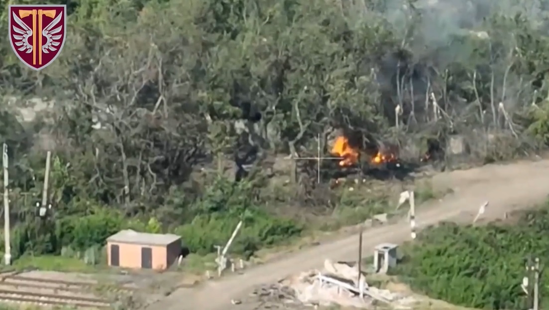 Десантники знищили щойно сформований склад БК біля Бахмута. Відео