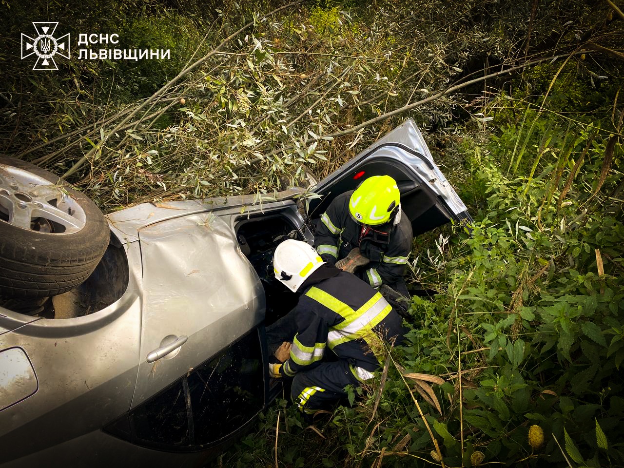 Смертельна ДТП на Львівщині: 24-річний водій авто з’їхав у кювет та перекинувся