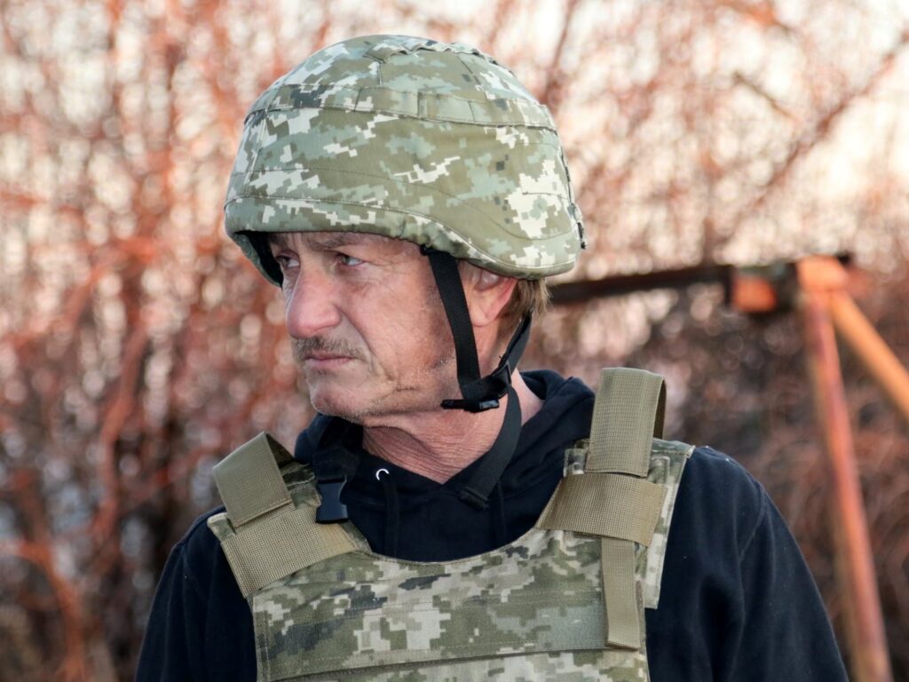 Американський актор Шон Пенн приїхав до Києва, щоб підтримати українців