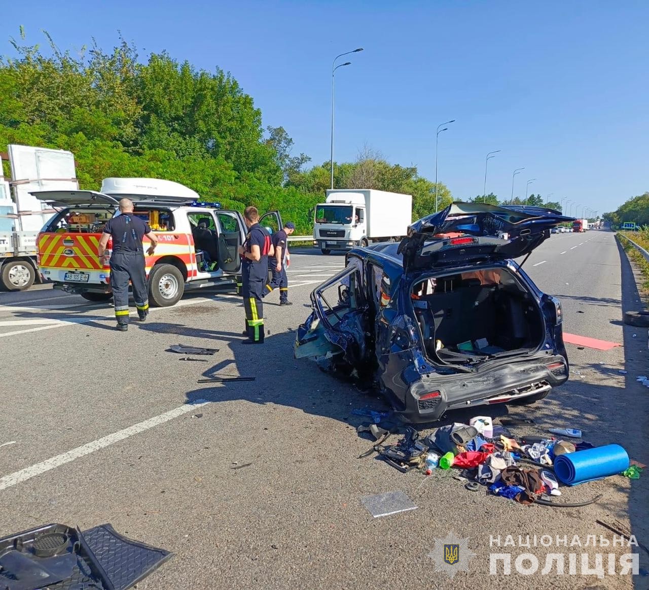 Смертельна автотроща на Вінниччині: серед постраждалих багато дітей (фото)