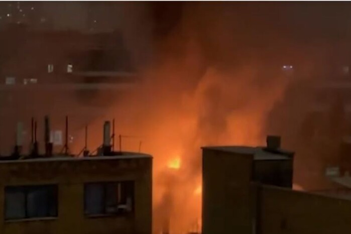 У центрі Москві горить «Електрозавод». Відео