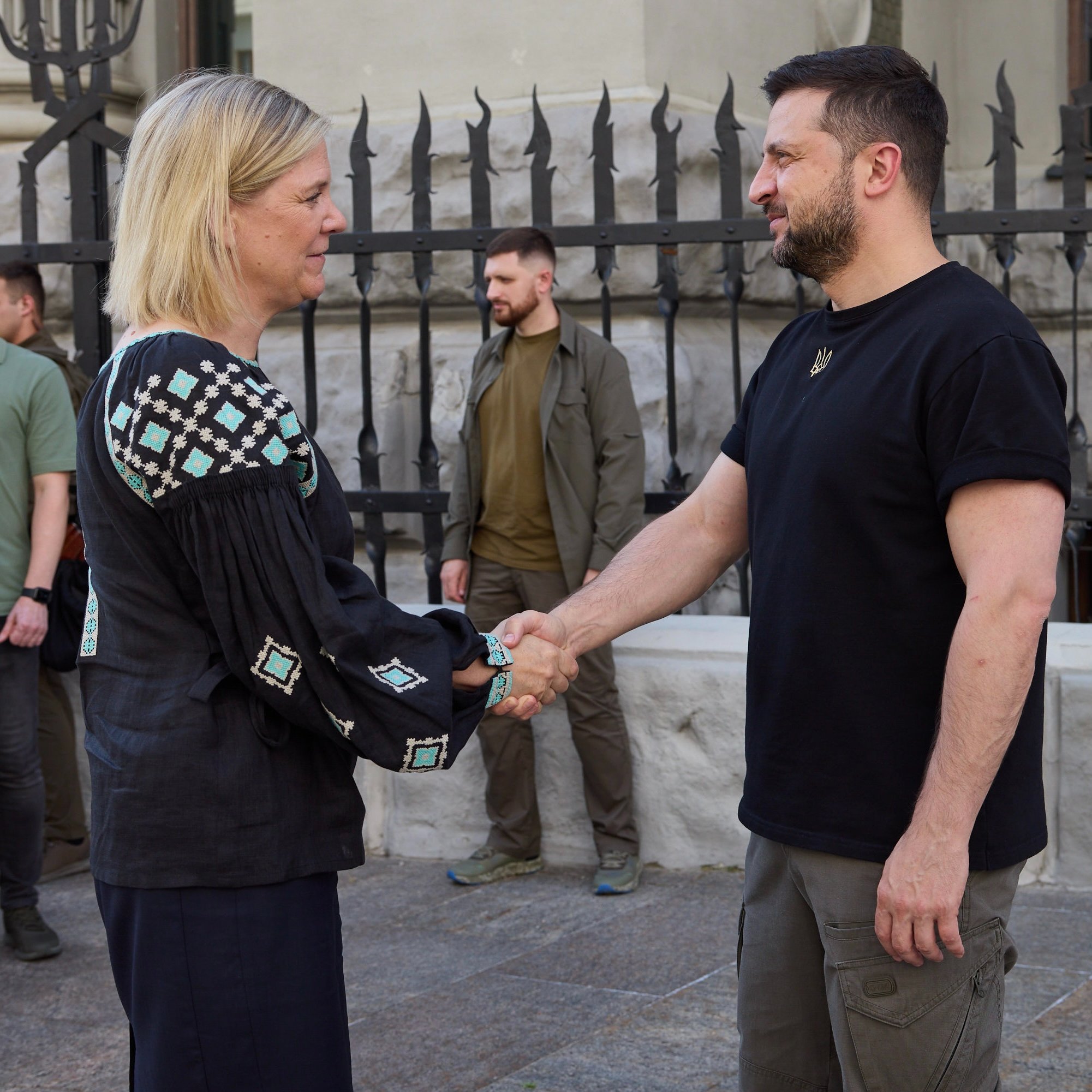 Прем’єр Швеції прибула до Києва. Відвідала Бучу й Бородянку