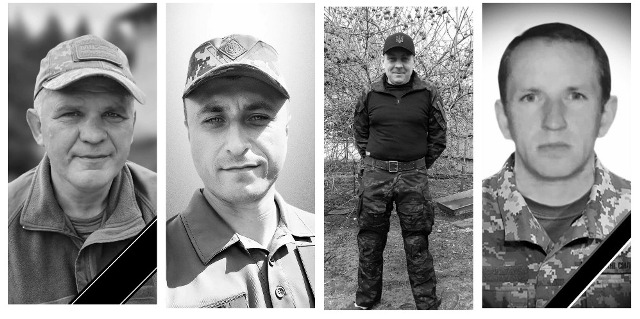 Загинули на сході і Запоріжжі: Львівщина прощається з чотирма Героями