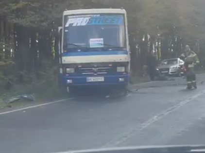 На Львівщині сталася ДТП за участі автобуса та легковиків