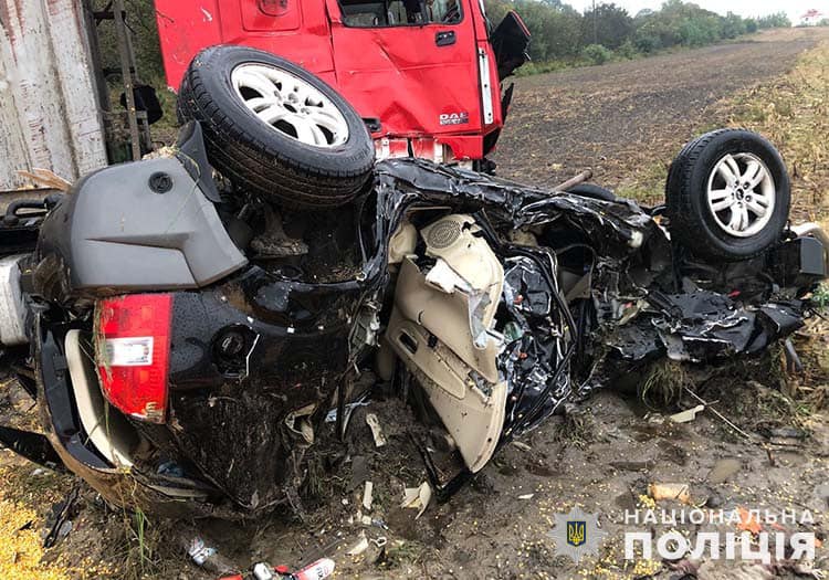 На Тернопільщині сталося смертельне ДТП за участі вантажівки