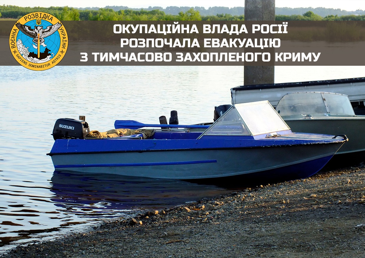 Окупаційна влада РФ продає майно й вивозить свої сім’ї з Криму - ГУР