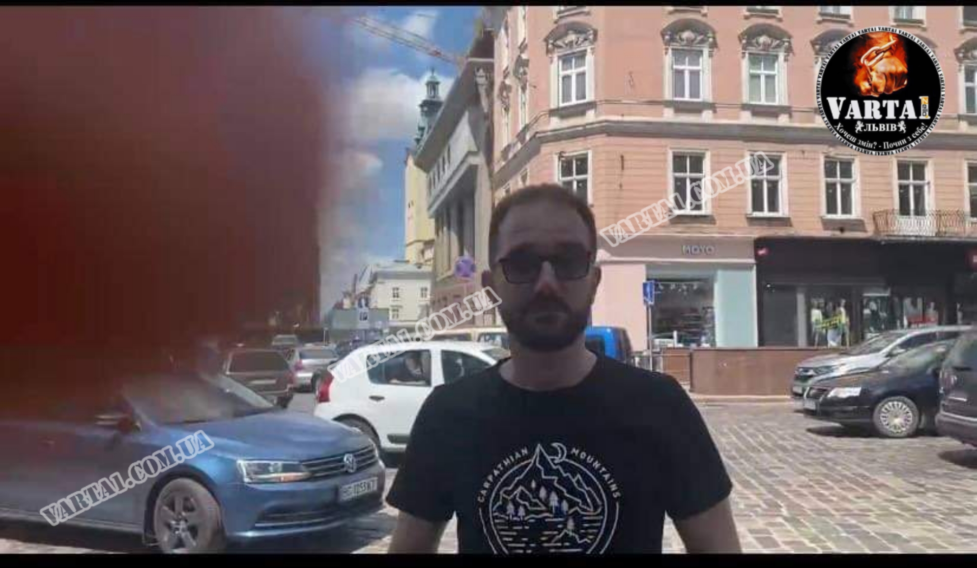 Екслюзивне відео NTA: ДТП за участі нардепа Юрченка