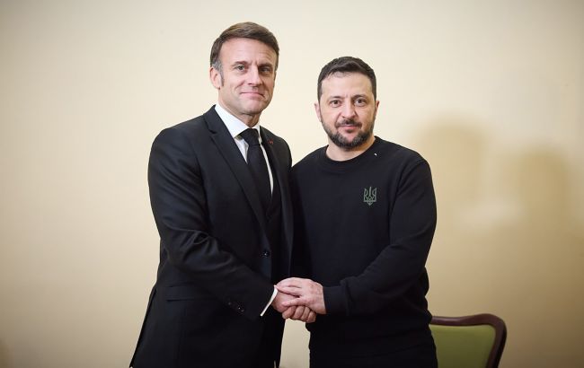 Зеленський зустрівся з Макроном у Брюсселі: деталі зустрічі