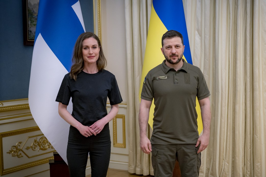 Зустрілася із Зеленським, з’їздила в Бучу. Прем’єрка Фінляндії вперше відвідала Україну