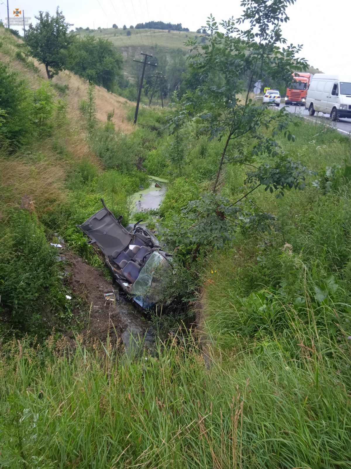 На трасі Тернопіль-Львів авто злетіло у кювет: 41-річний водій загинув