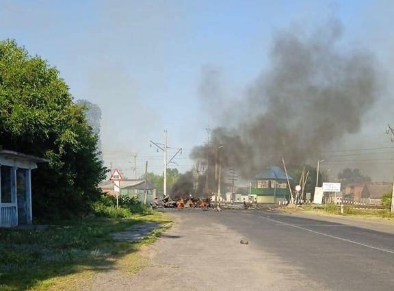 На Полтавщині загорівся військовий автомобіль, відбулася детонація