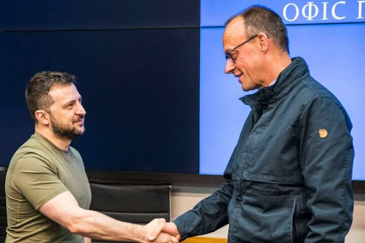 Зеленський зустрівся з лідером опозиційної партії Німеччини