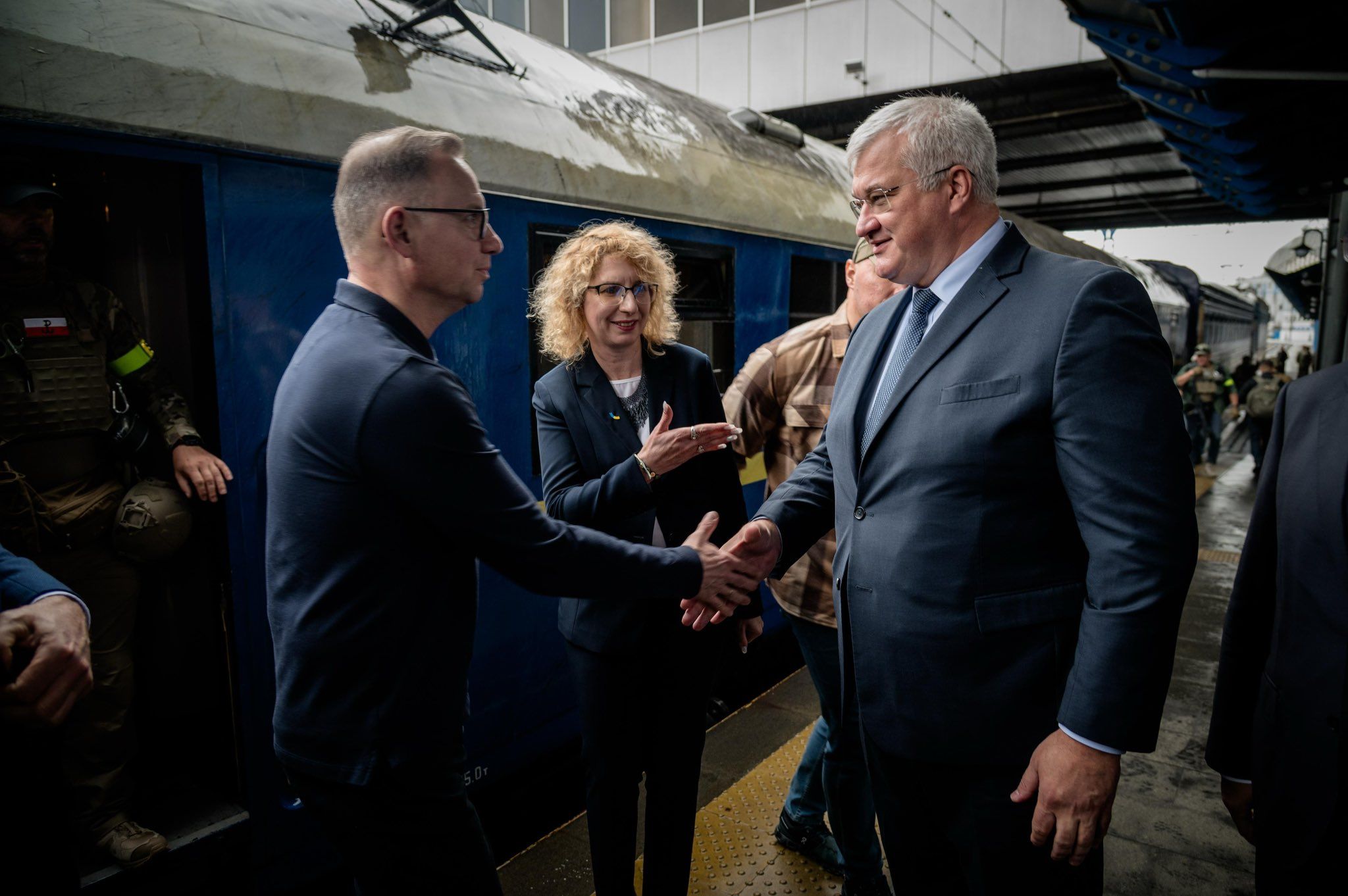 Президент Польщі Дуда прибув до Києва для зустрічі із Зеленським (фото)