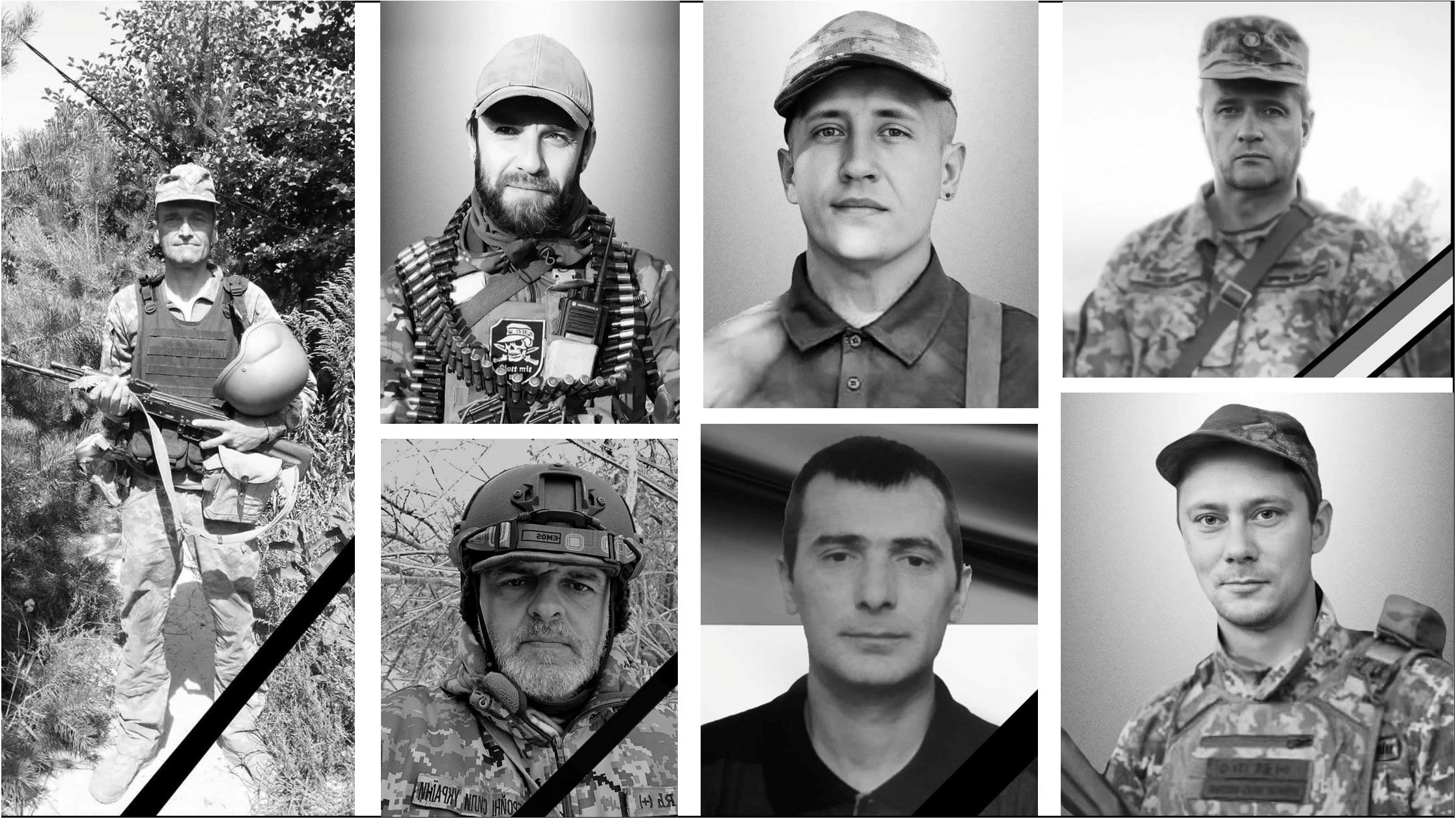 Загинули за Батьківщину: Львівщина прощається зі сімома Героями