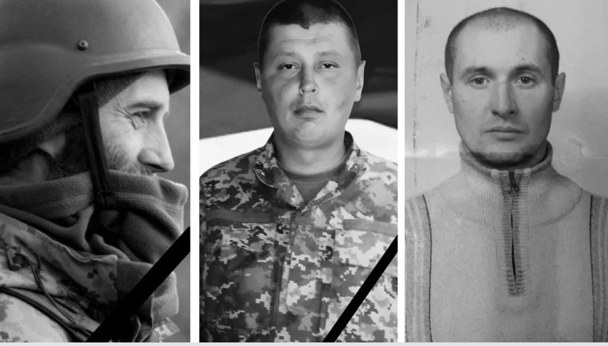 Загинули на східному напрямку: Львівщина прощається з трьома Героями