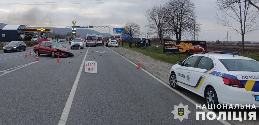 ДТП на Львівщині: серед травмованих – двоє дітей