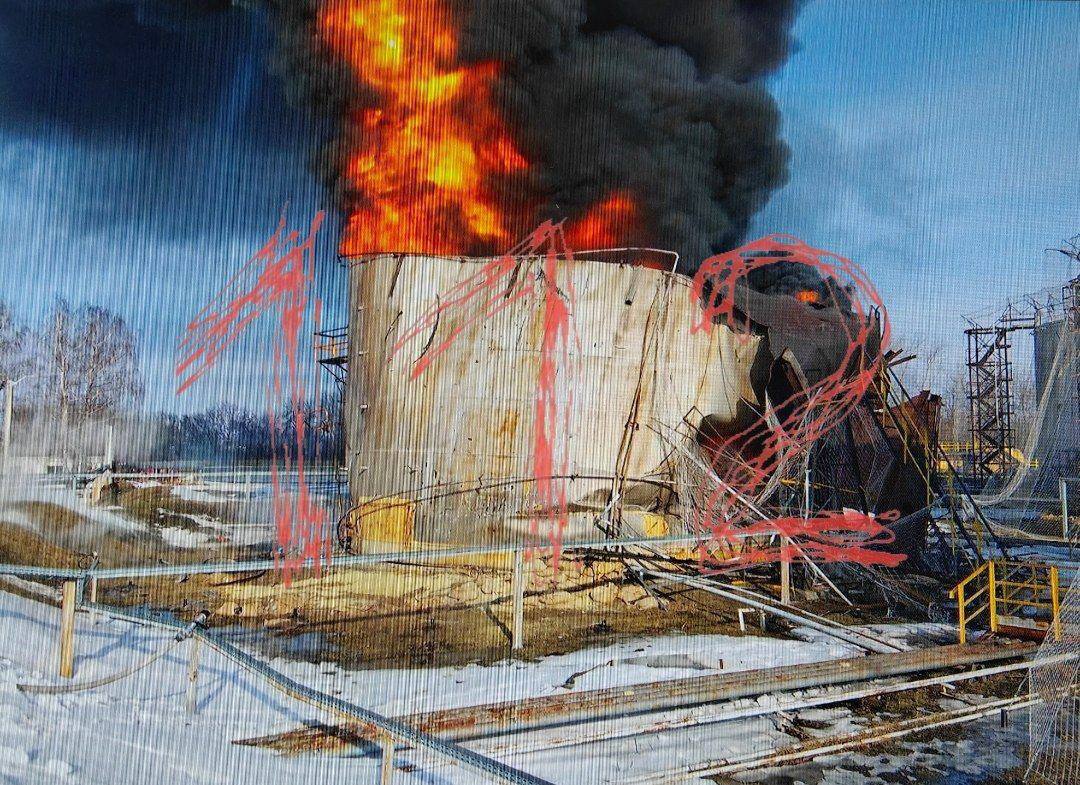 «Бавовна» завітала на російську нафтобазу в Бєлгородській області
