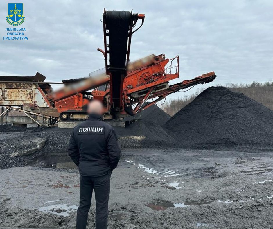 Махінації з видобутком вугілля на мільйони гривень: на Львівщині чотирьом зловмисникам повідомили про підозру