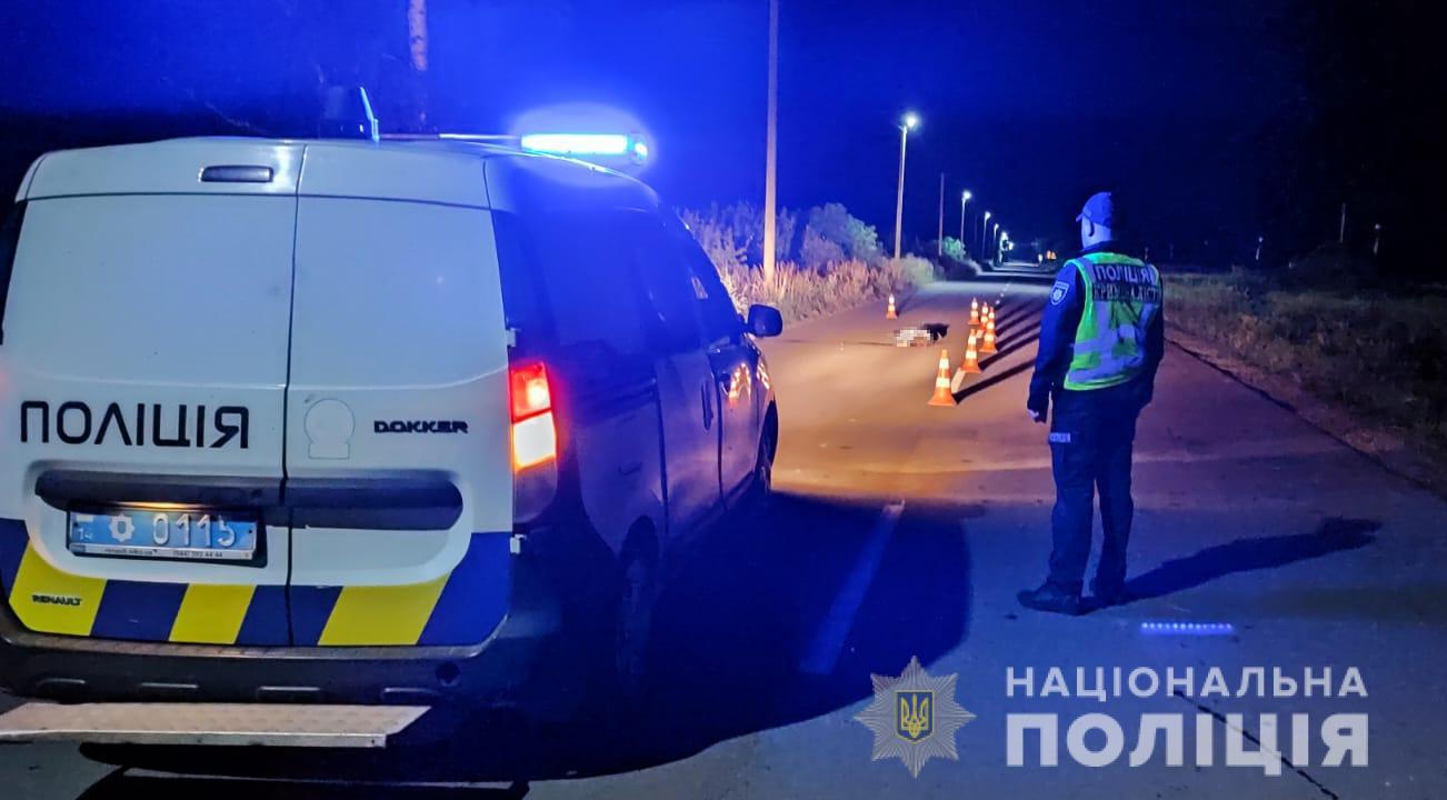 Поліція Львівщини розшукує водія, який на смерть переїхав пішохода