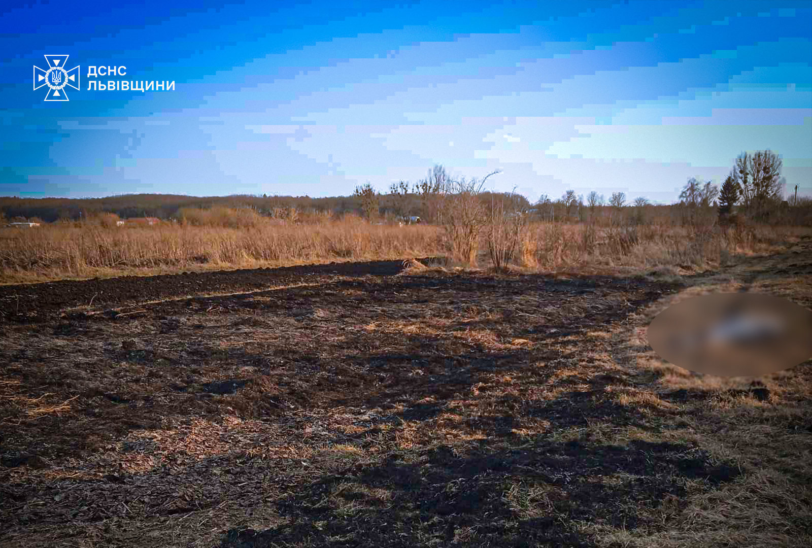 Смертельна пожежа на Львівщині: з'явилося фото з місця трагедії