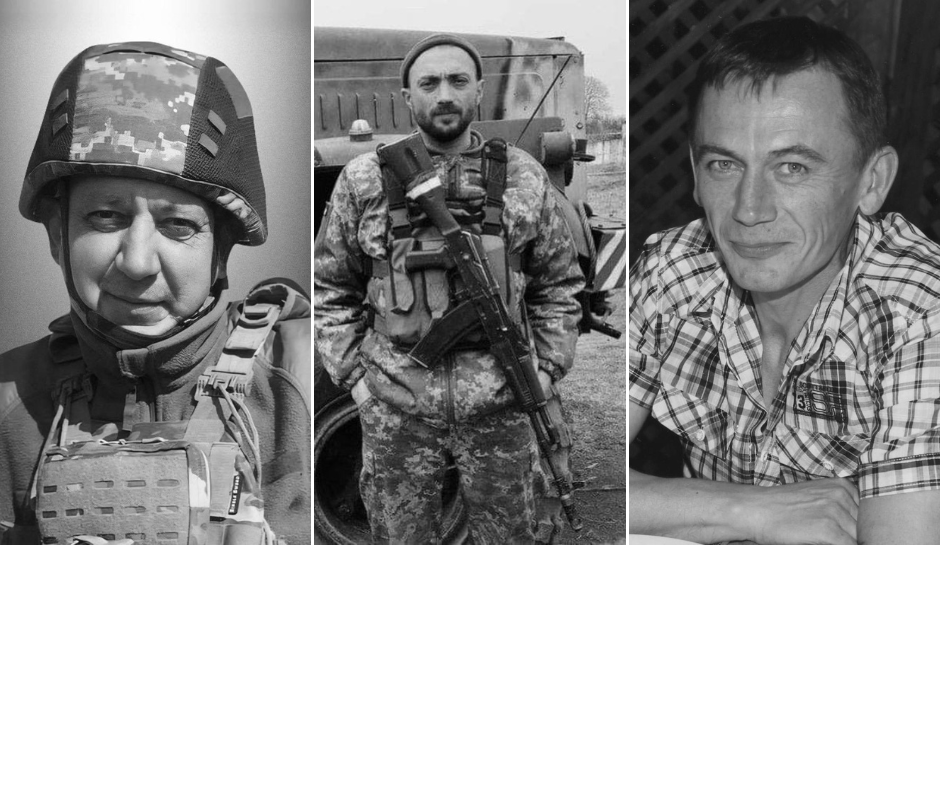 Сьогодні Львівщина прощається з трьома Героями