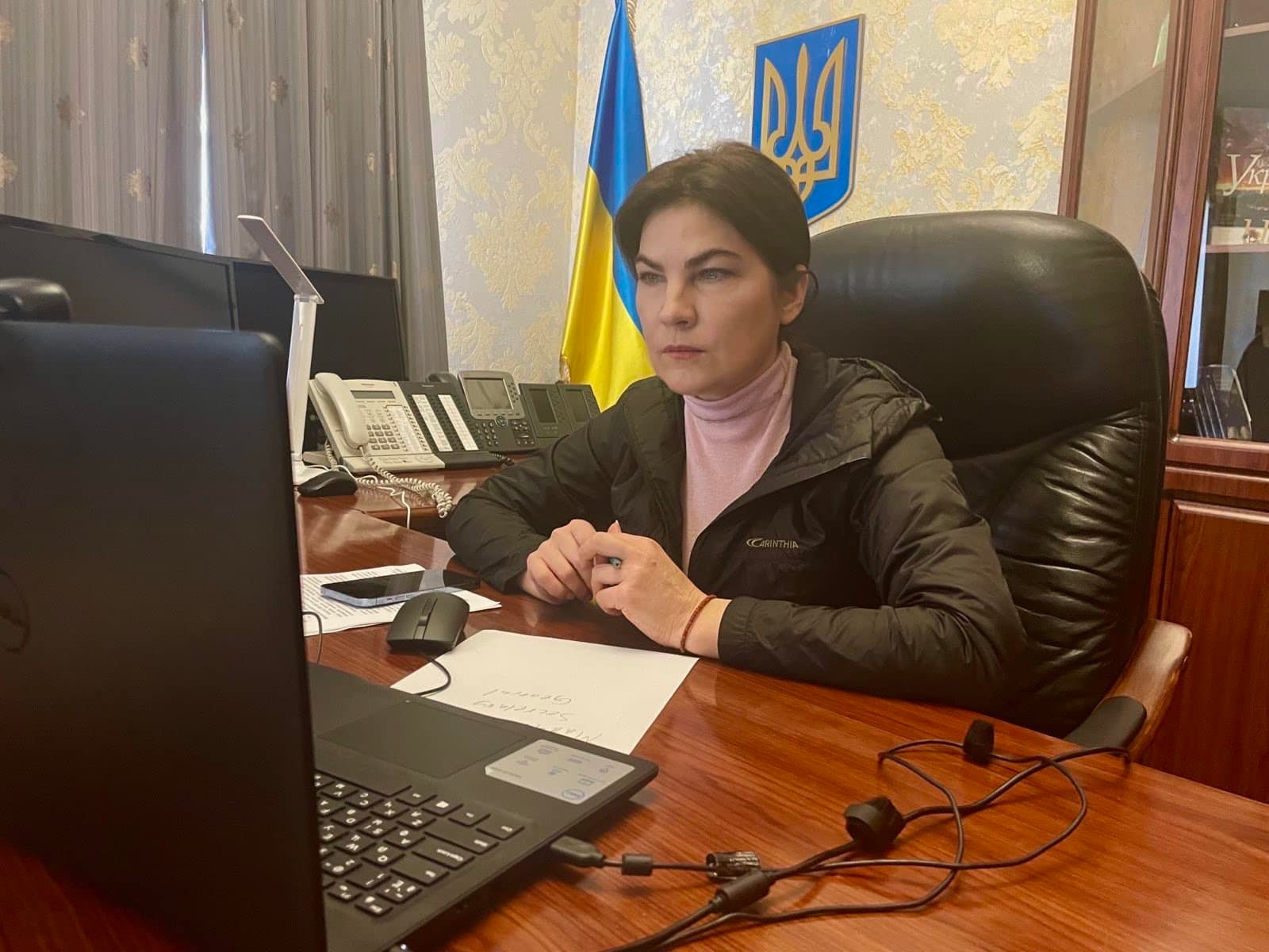 Венедіктова закликала якнайшвидше виключити Росію з Ради Європи