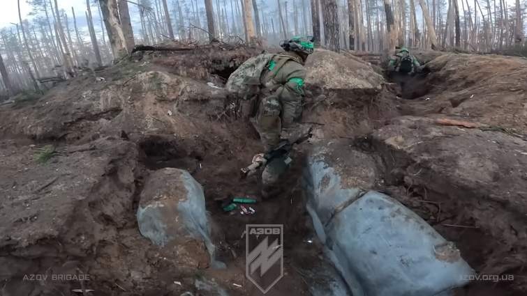 Просування на декілька кілометрів: в «Азові» розповіли про наступ у Серебрянському лісі