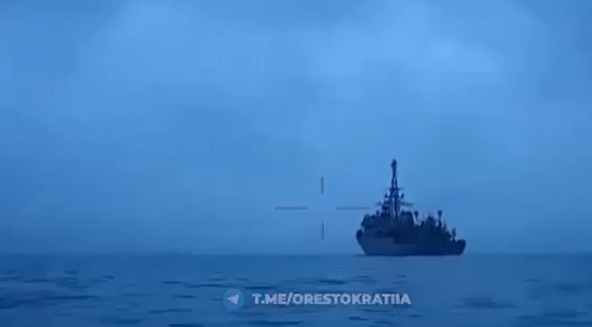 Морський дрон влучив у корабель "Іван Хурс". Відео