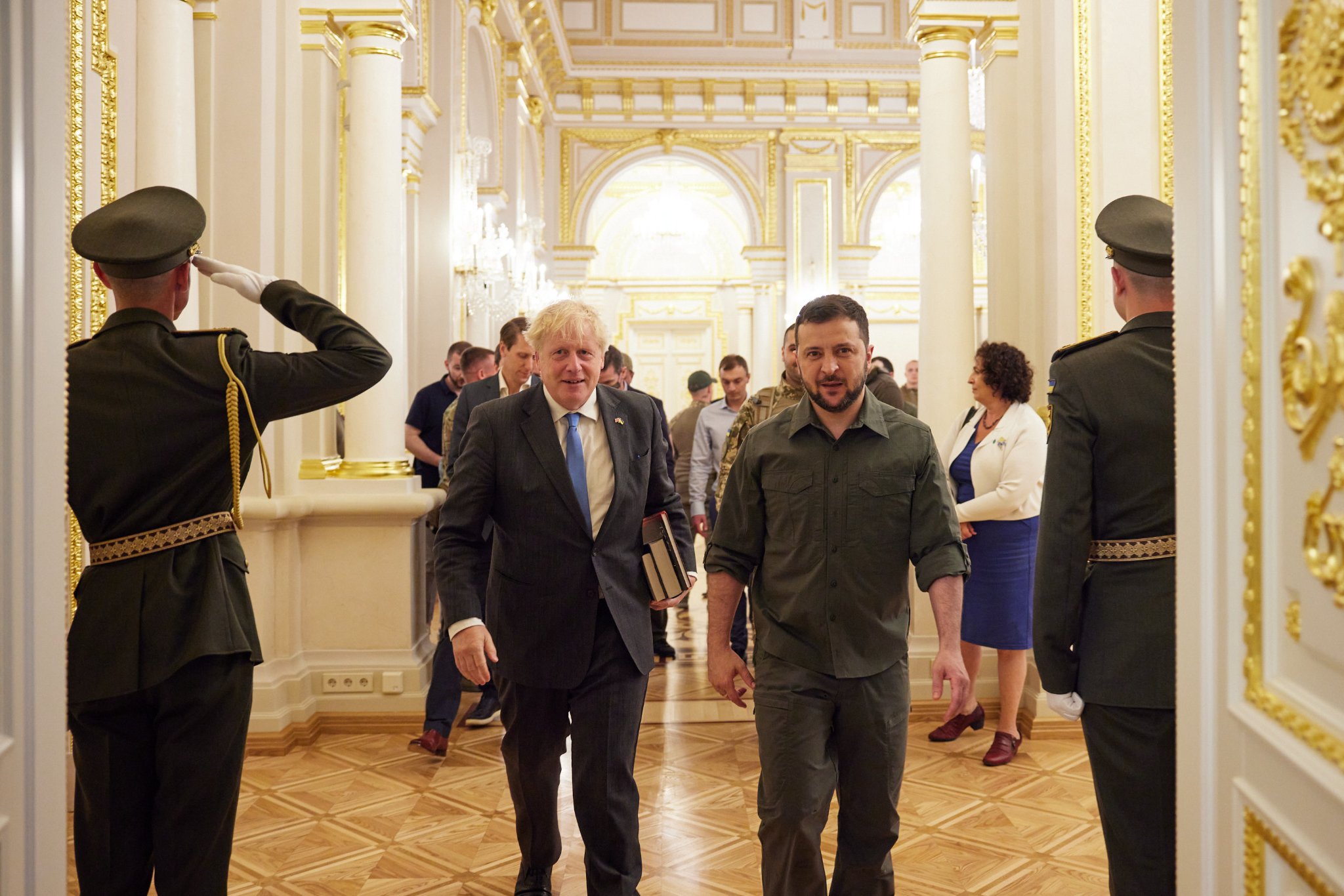До Києва з неоголошеним візитом приїхав Борис Джонсон