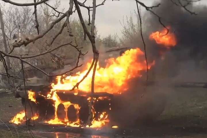 Прикордонники показали, як знищили російський танк