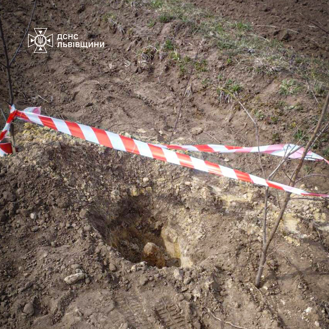 На Львівщині знову виявили боєприпас часів Другої світової війни