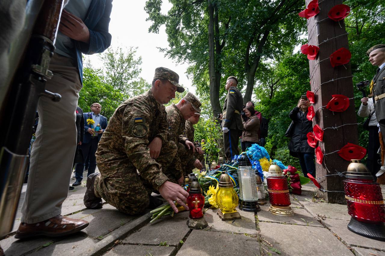 У Львові на місці концтабору вшанували пам’ять загиблих у Другій світовій війні