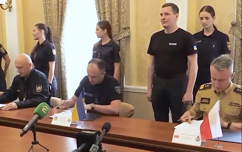 У Львові українські рятувальники уклали меморандум із колегами з Польщі та Прибалтики