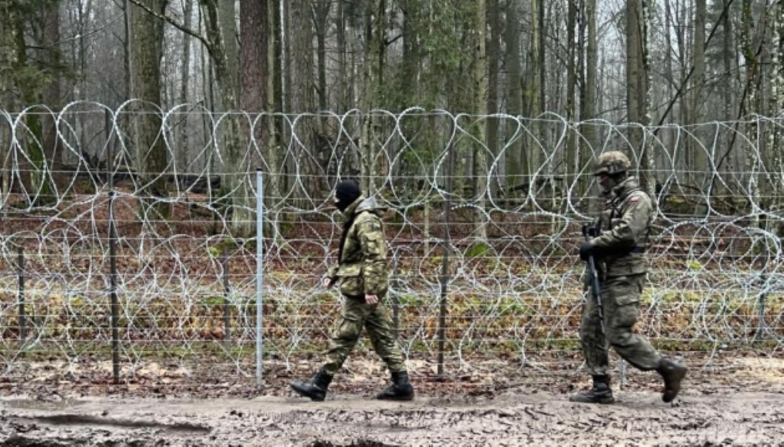 На польському кордоні знову активізувалися агресивні нелегали