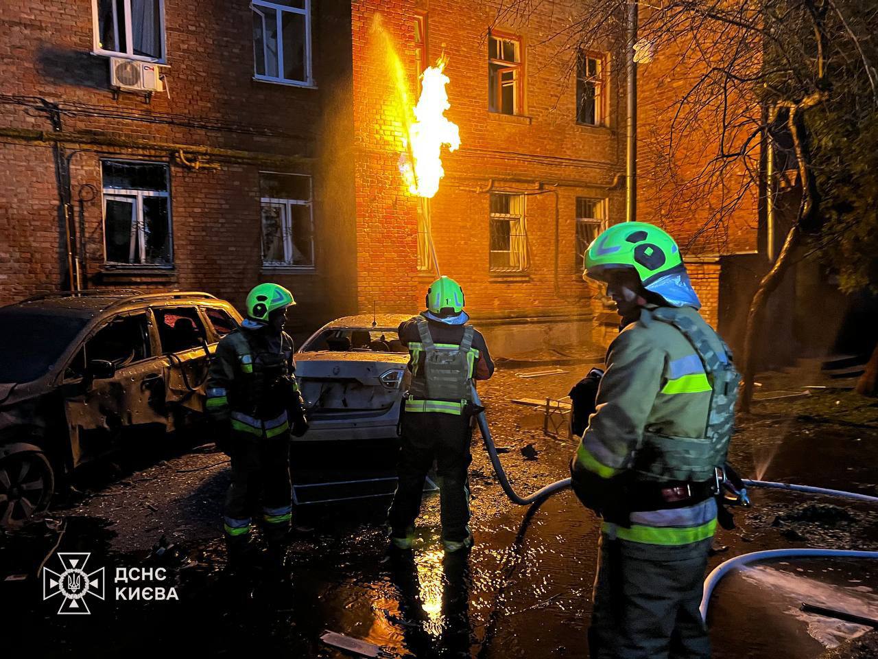 У Києві через атаку «Шахедів» постраждала дитина