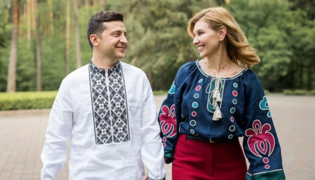 Подружжя Зеленських презентуватимуть заходи з нагоди святкування Дня Незалежності