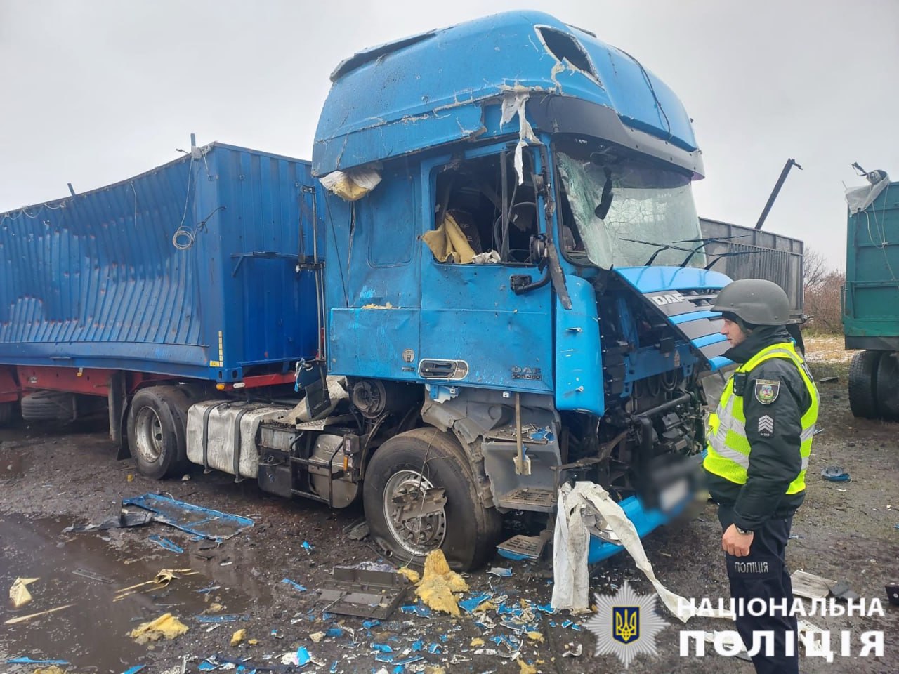 Вночі РФ атакувала Київщину «Шахедами»: поліція показала наслідки атаки