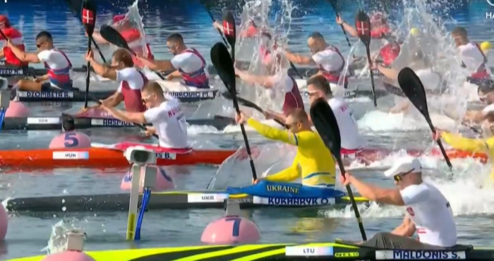 Українська четвірка у байдарці вийшла до чвертьфіналу Олімпіади-2024