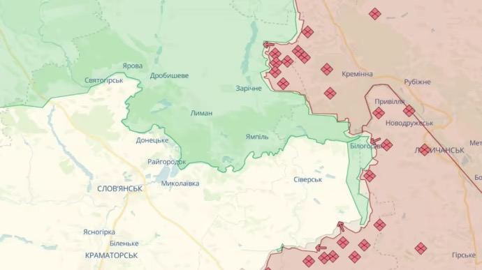 Бійці «Азову» вибили російських окупантів з ряду позицій в Серебрянському лісі