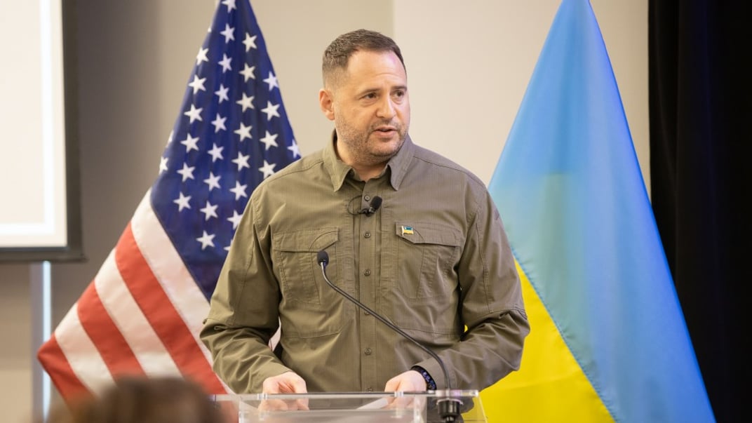 Єрмак відзвітував про свою поїздку до США