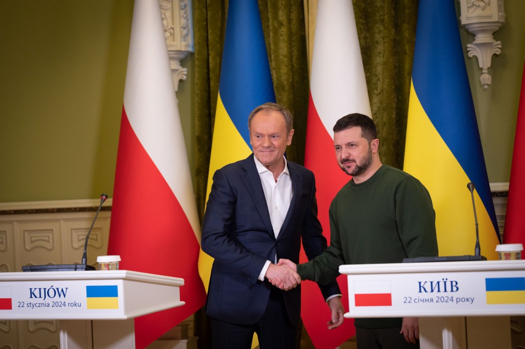 Зеленський прибув до Варшави і розпочав зустріч з Туском: про що говоритимуть