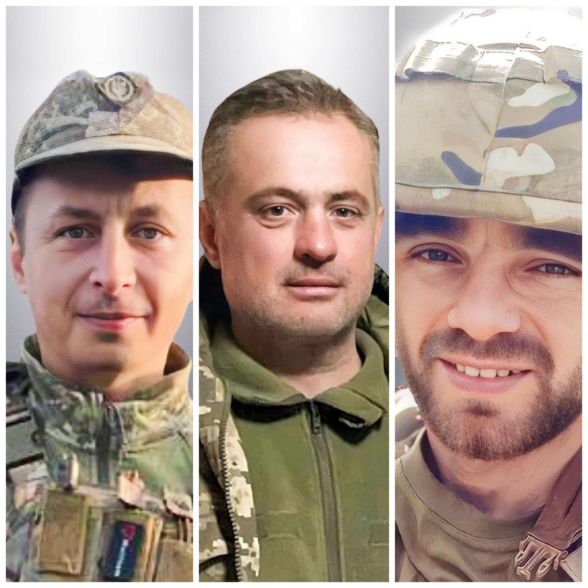 Воїни 128-ї, 5-ї штурмової та 110-ї бригад. Львів попрощається з трьома захисниками