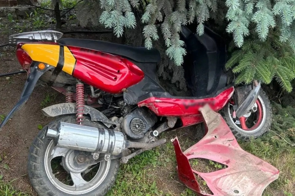 В Тернополі мотоцикліст під наркотиками втік з місця аварії (фото)