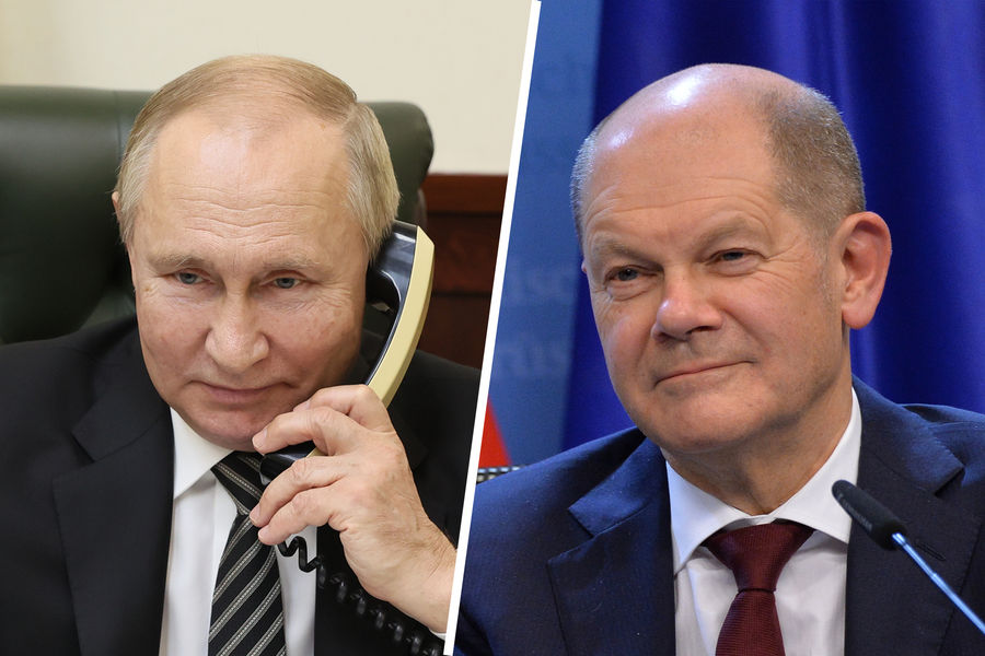 Канцлер Німеччини Шольц вирішив поспілкуватися з Путіним