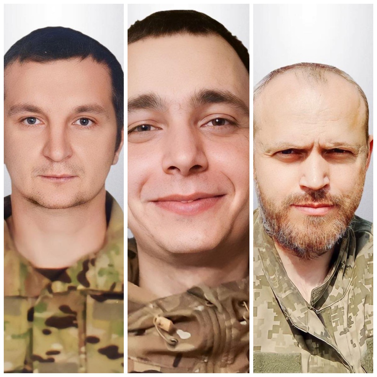 Із перших днів стали на захист України. Львів прощається з трьома Героями