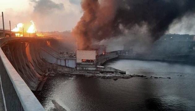 Війська РФ за час війни завдали майже пів сотні ударів по ДніпроГЕС, – Запорізька ОВА