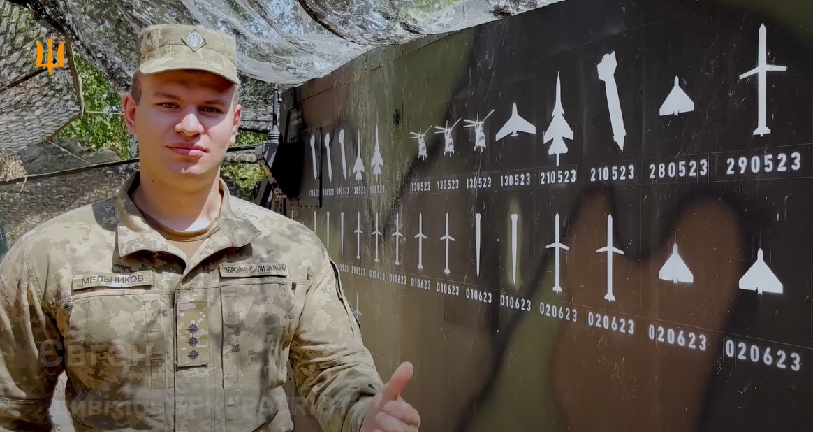 Із IRIS-T, Patriot і "Буків": повітряники показали, як і чим збивають ракети і дрони