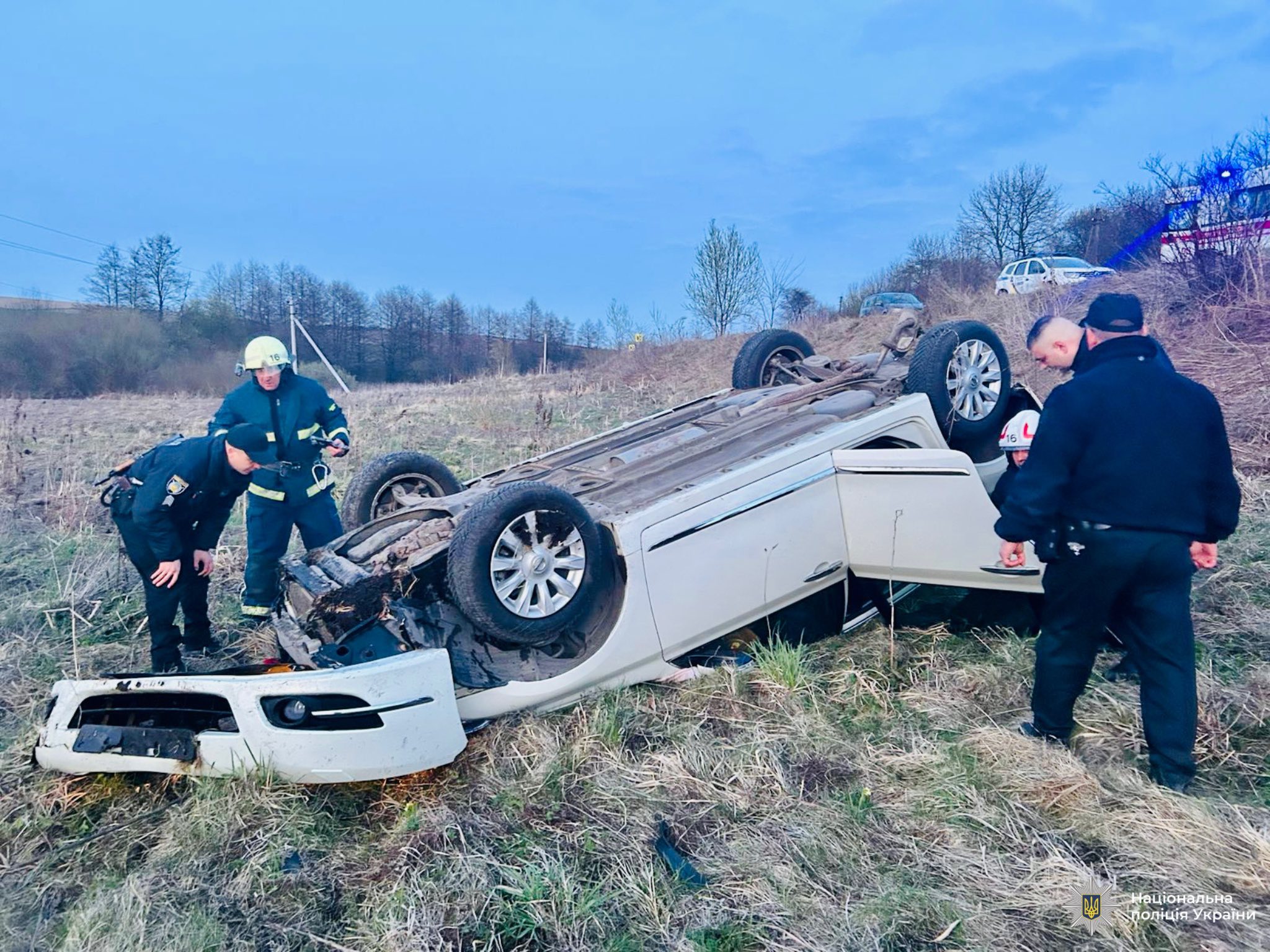 ДТП на Прикарпатті: юний скутерист протаранив "Renault", а "Nissan" злетів у кювет (фото)