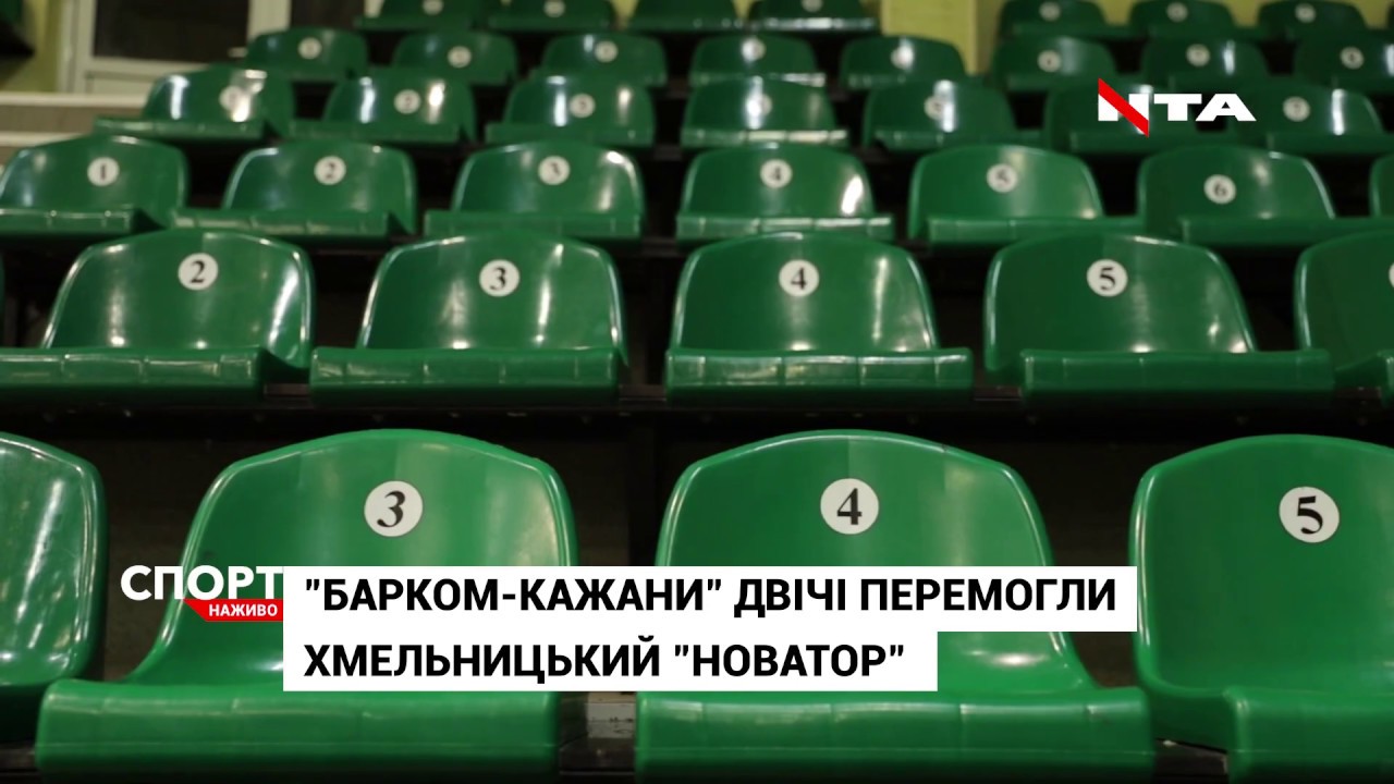 "Барком-Кажани" у рідних стінах двічі перемогли "Новатор"